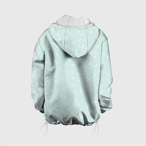 Детская куртка 3D Влюбленные еноты, цвет белый - фото 2