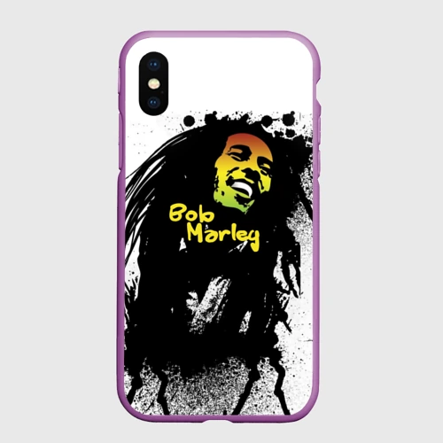Чехол для iPhone XS Max матовый Bob Marley