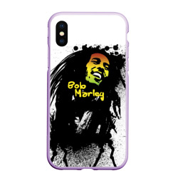 Чехол для iPhone XS Max матовый Bob Marley