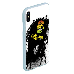 Чехол для iPhone XS Max матовый Bob Marley - фото 2