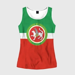 Женская майка 3D Татарстан