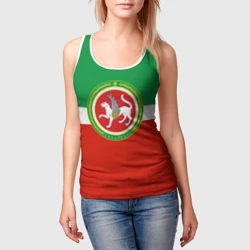 Женская майка 3D Татарстан - фото 2