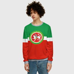 Мужской свитшот 3D Татарстан - фото 2