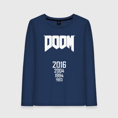 Женский лонгслив хлопок Doom 2016