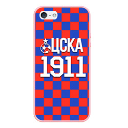 Чехол для iPhone 5/5S матовый ЦСКА 1911