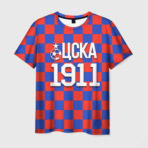 Мужская футболка 3D ЦСКА 1911, цвет 3D печать