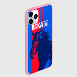 Чехол для iPhone 11 Pro Max матовый ЦСКА ФК - фото 2