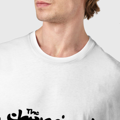 Мужская футболка хлопок Chemical Brothers, цвет белый - фото 6