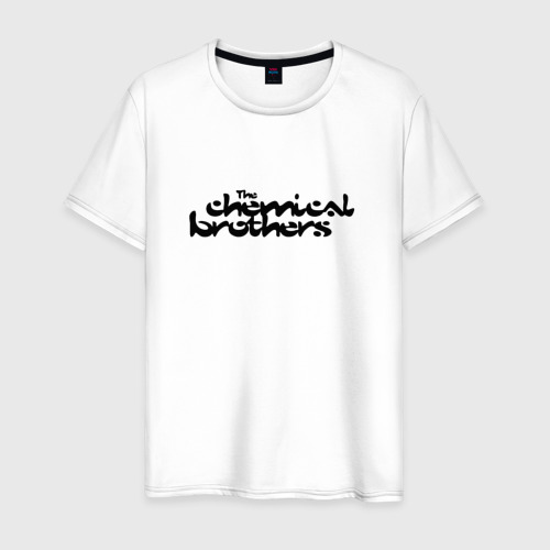Мужская футболка хлопок Chemical Brothers, цвет белый
