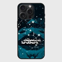 Чехол силиконовый для Apple iPhone 15 Pro матовый Chemical Brothers
