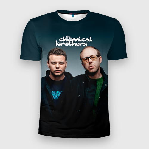 Мужская футболка 3D Slim Chemical Brothers, цвет 3D печать