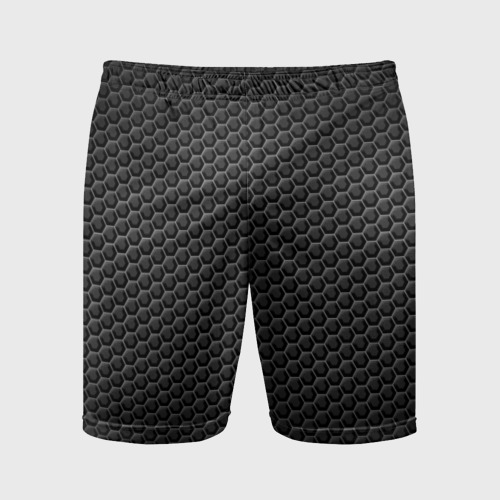 Мужские шорты спортивные Нано-сетка, цвет 3D печать