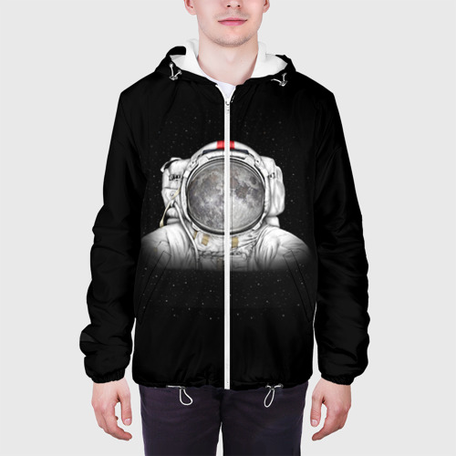 Мужская куртка 3D Космонавт 1, цвет 3D печать - фото 4