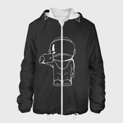 Мужская куртка 3D Космонавт 5