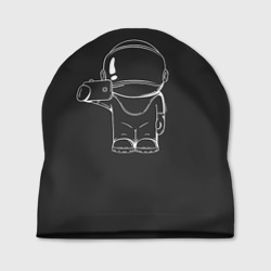 Шапка 3D Космонавт 5