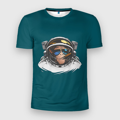 Мужская футболка 3D Slim Космонавт 6