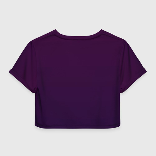 Женская футболка Crop-top 3D Лицо Моры, цвет 3D печать - фото 2