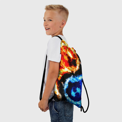 Рюкзак-мешок 3D Огни - фото 3