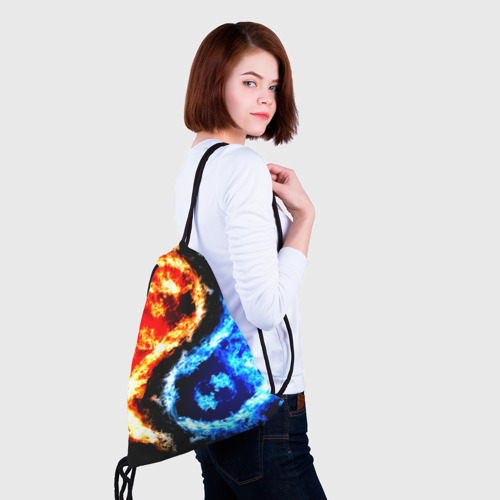 Рюкзак-мешок 3D Огни - фото 5