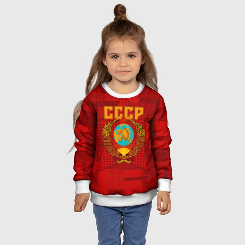 Детский свитшот 3D СССР, цвет 3D печать - фото 7