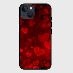 Чехол для iPhone 14 Сердечко