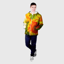 Мужская куртка 3D Подсолнух - фото 2