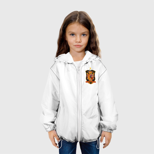Детская куртка 3D Сборная Испании (Торрес), цвет белый - фото 4