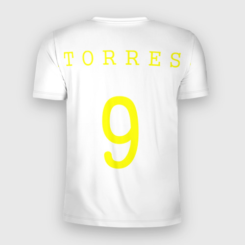 Мужская футболка 3D Slim Сборная Испании (Торрес), цвет 3D печать - фото 2