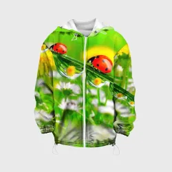 Детская куртка 3D Макро