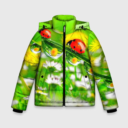 Зимняя куртка для мальчиков 3D Макро