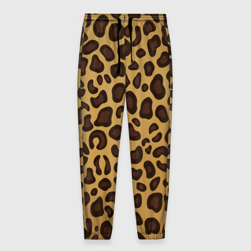 Мужские брюки 3D Окрас леопарда, цвет 3D печать
