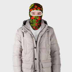 Балаклава 3D Роспись Хохлома с клубникой-земляникой - фото 2