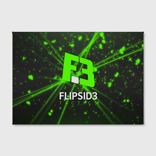 Холст прямоугольный flipsid3 1, цвет 3D печать - фото 2