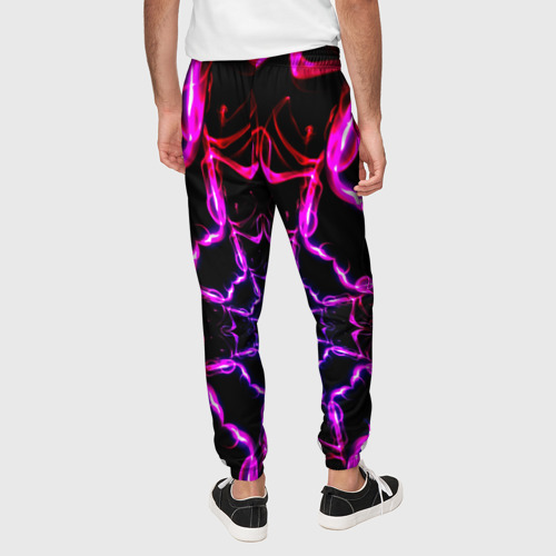 Мужские брюки 3D Паутина, цвет 3D печать - фото 5