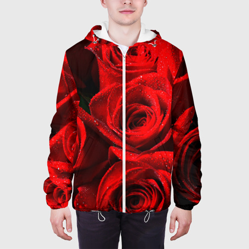 Мужская куртка 3D Розы - фото 4