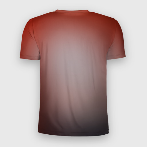 Мужская футболка 3D Slim Red, цвет 3D печать - фото 2