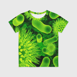 Детская футболка 3D Вирус