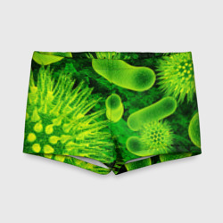 Детские купальные плавки 3D Вирус