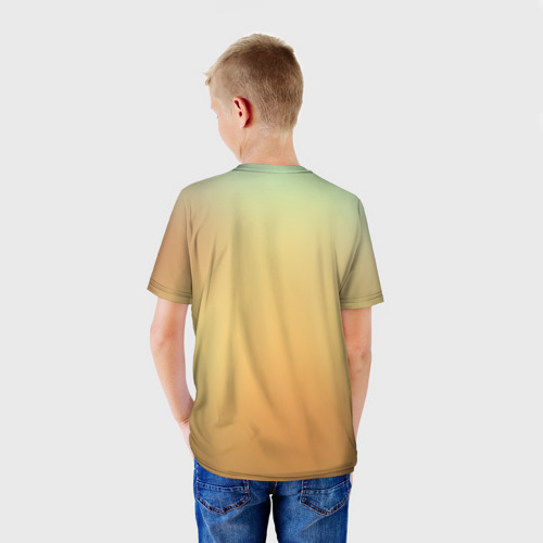 Детская футболка 3D Stop, цвет 3D печать - фото 4
