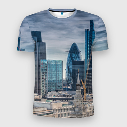 Мужская футболка 3D Slim London