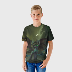 Детская футболка 3D Иллидан Пони - фото 2