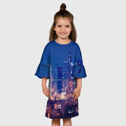 Детское платье 3D Ночная Москва - фото 2