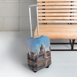 Чехол для чемодана 3D Будапешт - фото 2