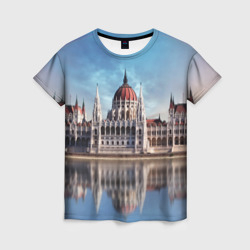 Женская футболка 3D Будапешт