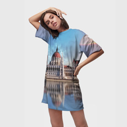 Платье-футболка 3D Будапешт - фото 2