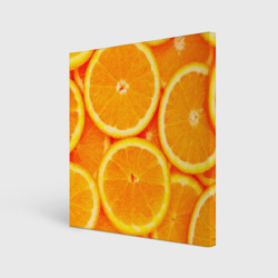 Холст квадратный Апельсины