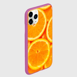 Чехол для iPhone 11 Pro матовый Апельсины - фото 2