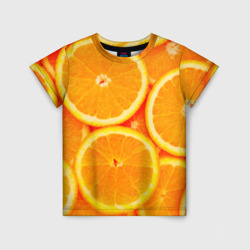 Детская футболка 3D Апельсины
