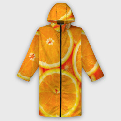 Мужской дождевик 3D Апельсины