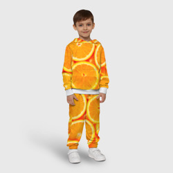 Детский костюм с толстовкой 3D Апельсины - фото 2
